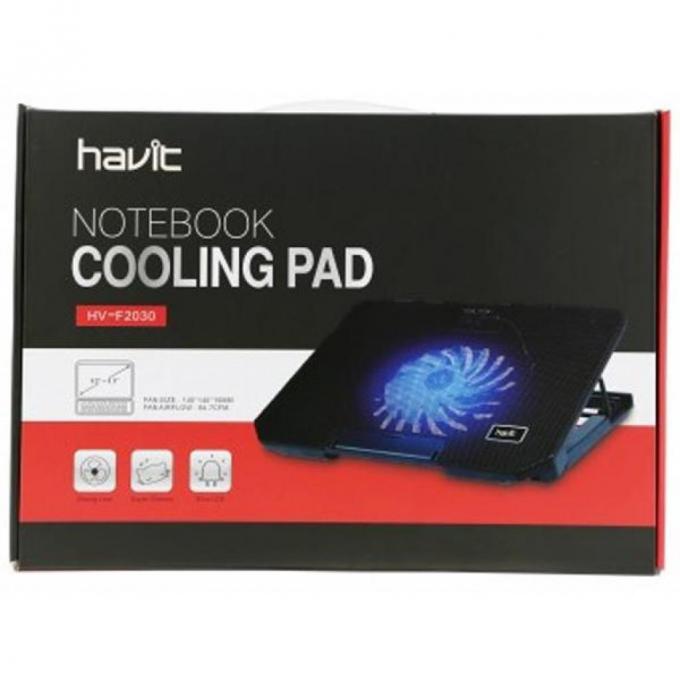 Подставка для ноутбука Havit HV-F2030 USB black 23353