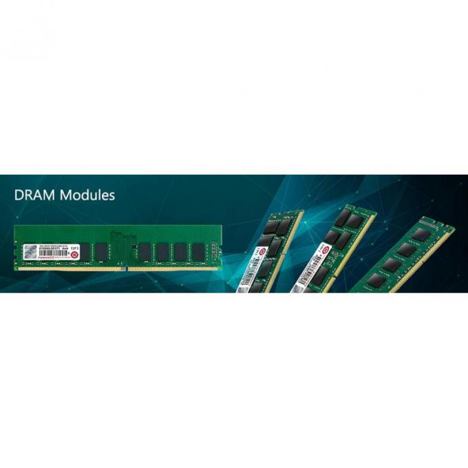 Модуль памяти для сервера DDR4 8GB ECC UDIMM 2400MHz 1Rx8 1.2V CL17 Transcend (TS1GLH72V4B)