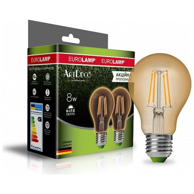 EUROLAMP MLP-LED-A60-08274(Amber)new