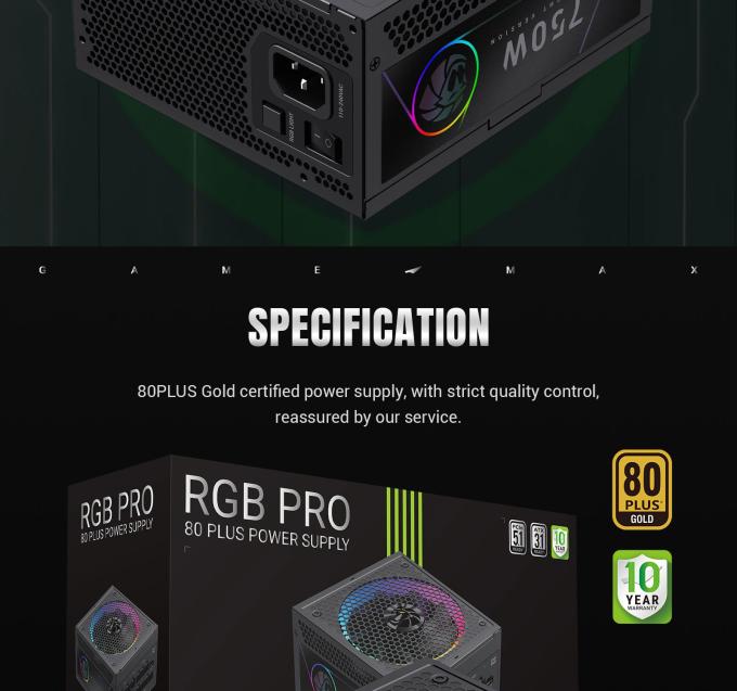 GAMEMAX RGB PRO 750G