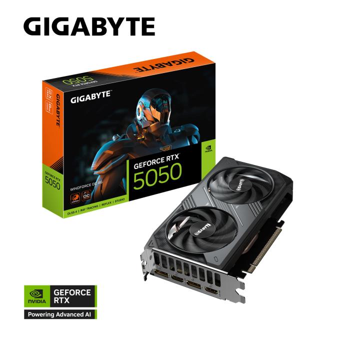 GIGABYTE GV-N5050WF2OC-8GD