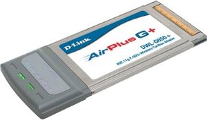 WiFi-Адаптер D-Link DWL-G650+, 802.11g, 54Mbps, PCMCIA