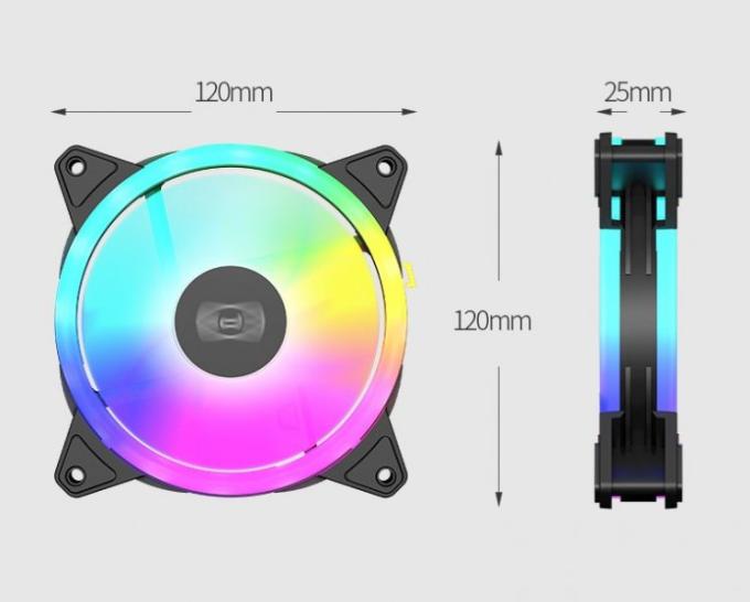 PCcooler F3 T120 ARGB BK