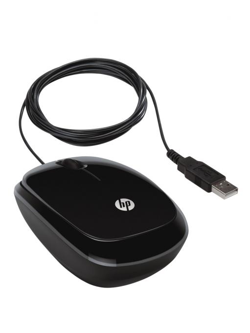 Мышка HP X1200 H6E99AA Black USB
