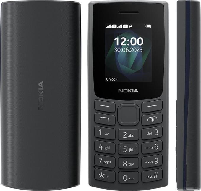Nokia Nokia 105 2023 DS Charcoal