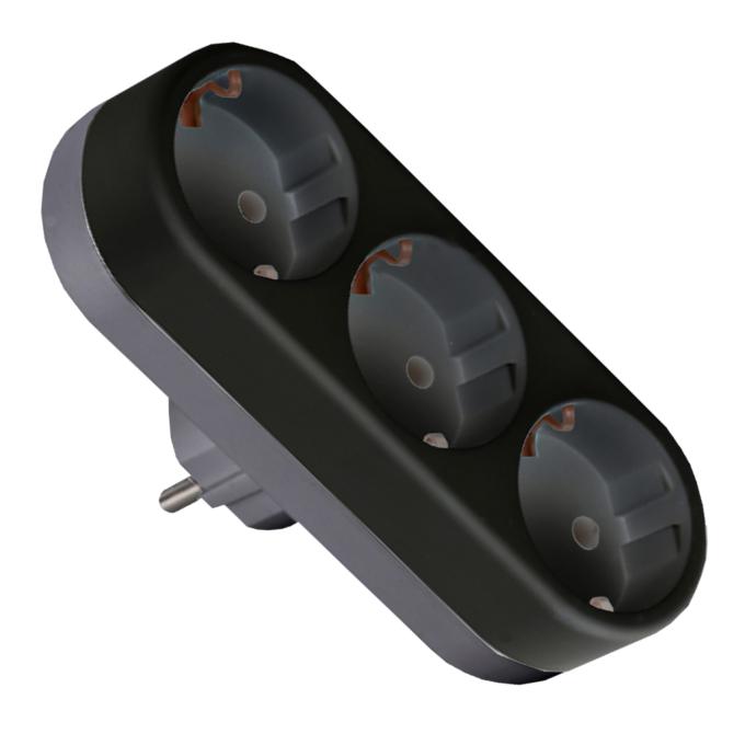 EUROELECTRIC EE-3-16A(black)