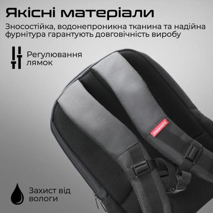 Promate satchel-bp.black