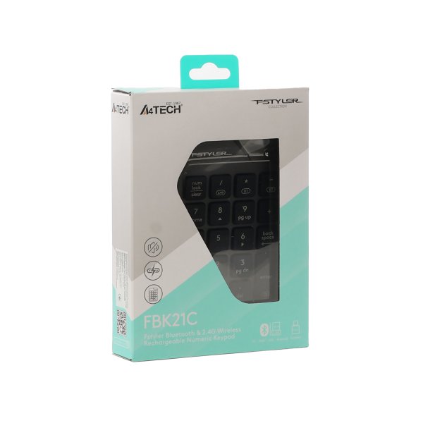 A4tech FBK21C (Smoky Grey)