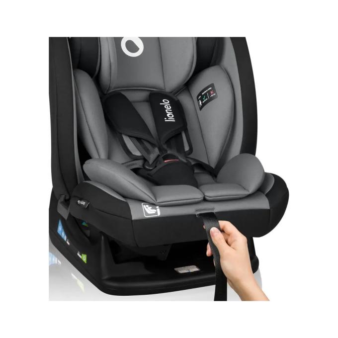 Lionelo LO-IZZY I-SIZE BLACK GREY