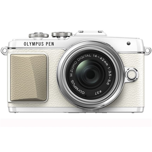 Цифровой фотоаппарат OLYMPUS E-PL7 14-42 mm Pancake Zoom Kit white/silver V205073WE001