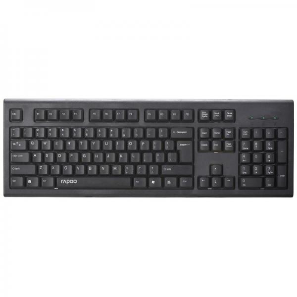 Комплект (клавиатура, мышь) Rapoo NX1750 Black USB