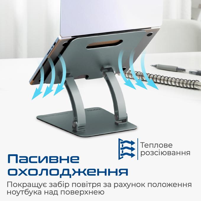 Promate deskmate-7.grey
