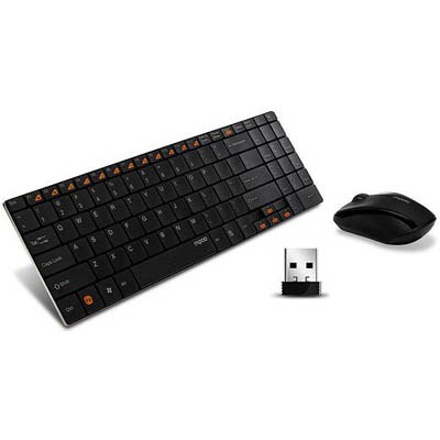 Комплект мышь+клавиатура RAPOO 9060 wireless