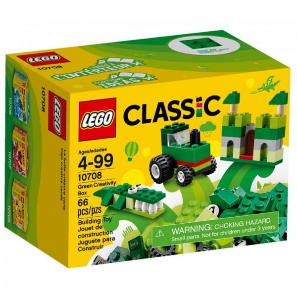 Конструктор LEGO Classic Зеленый набор для творчества (10708) LEGO 10708
