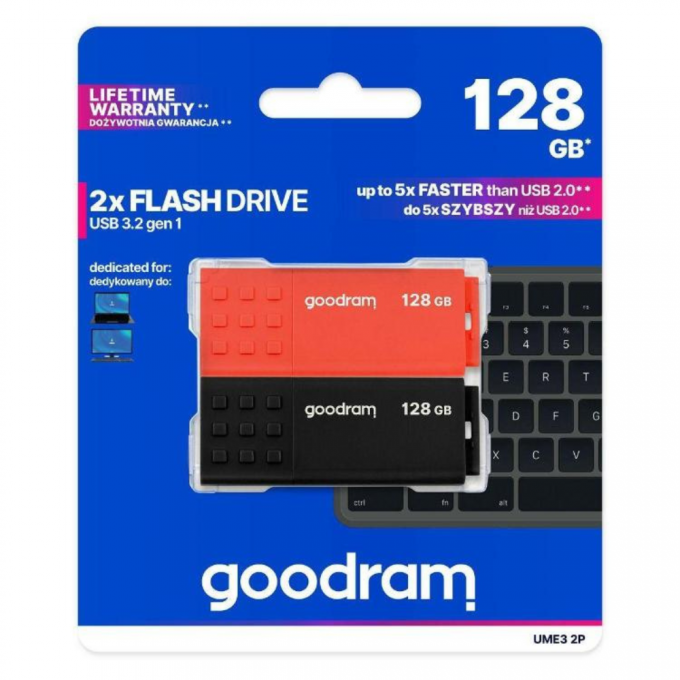 Goodram UME3-1280MXR11-2P