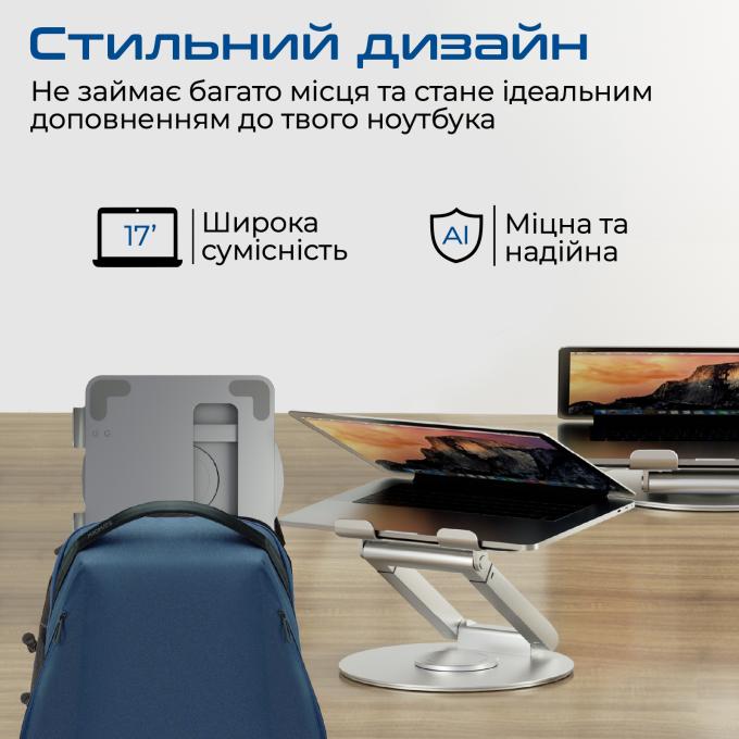 Promate deskmate-6.grey