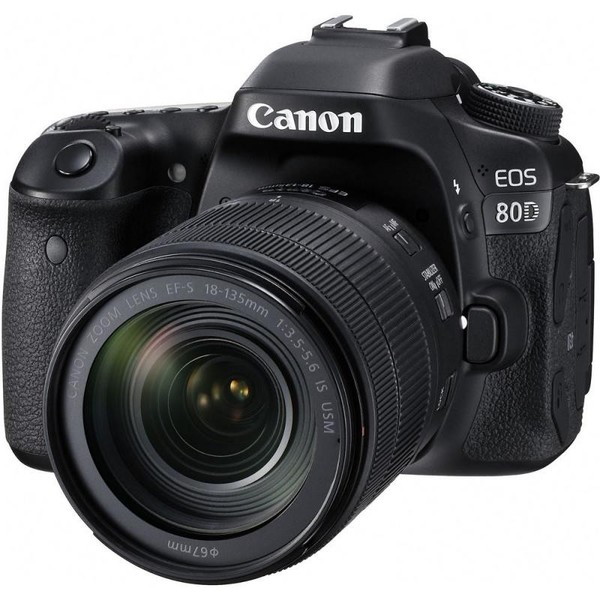 Аппараты цифровые CANON EOS 80D 18-135 IS nano USM KIT 1263C040AA
