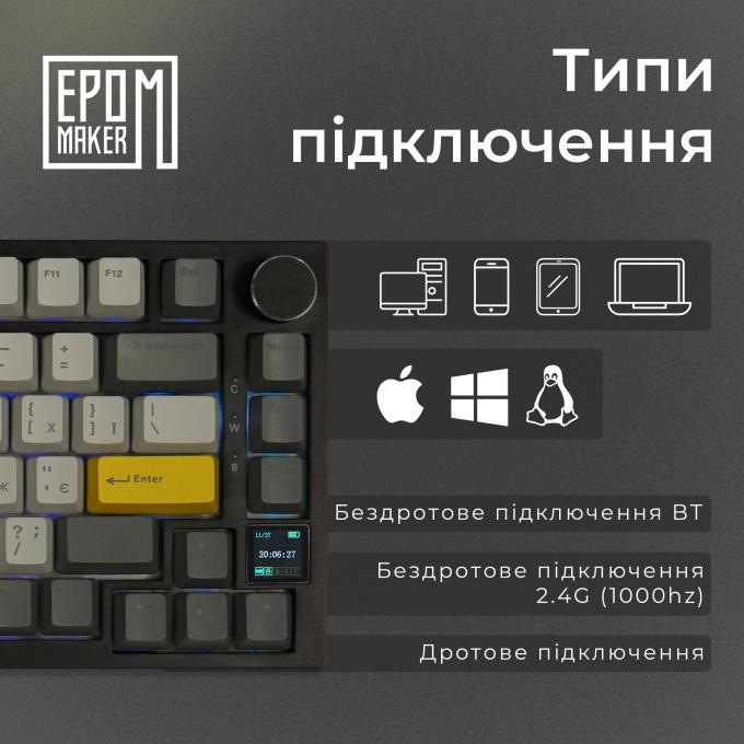 Epomaker AK820-PRO-B-G