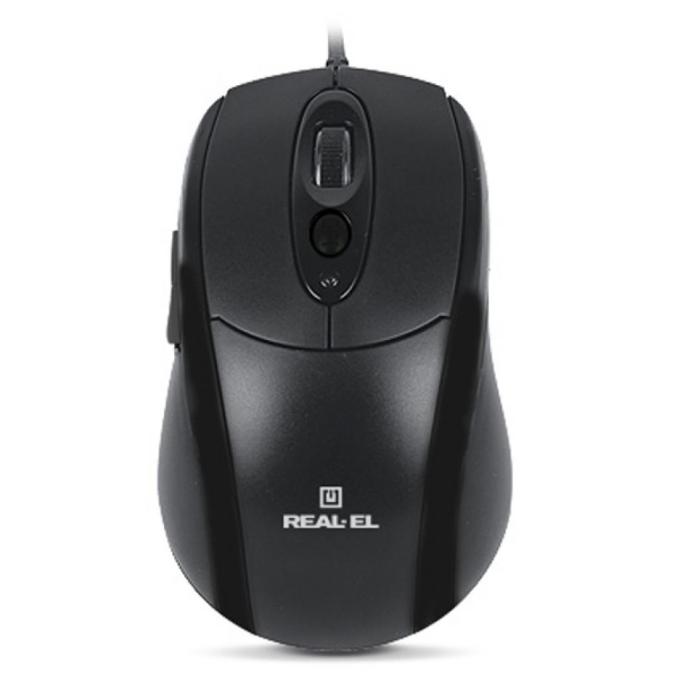 REAL-EL RM-290, USB, black