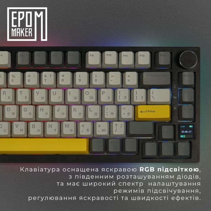 Epomaker AK820-PRO-B-G