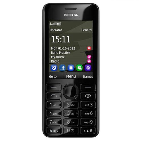 Мобильный телефон Nokia 206 (Asha) Black 0023P75