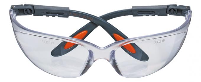 Очки NEO защитные противоосколочные из поликарбоната, белые линзы, регулировка длины и угла дужек, стойкие к царапинам, CE 97-500