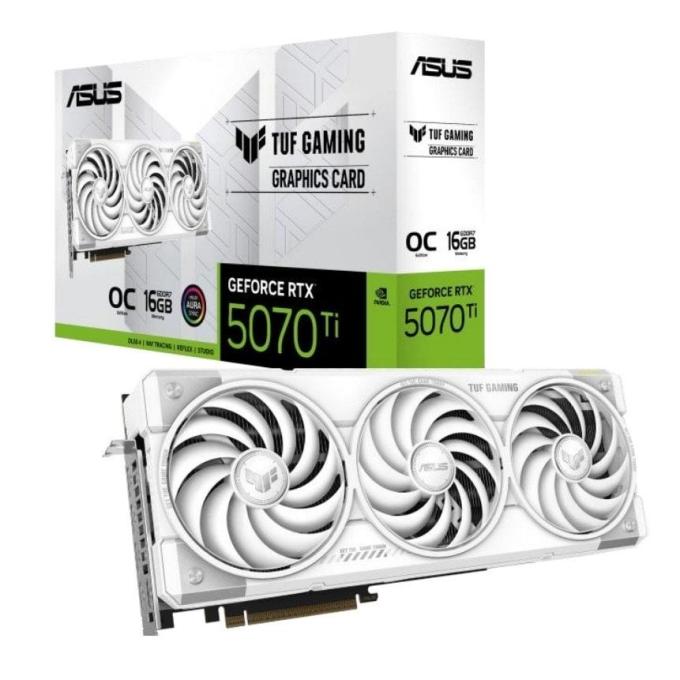 ASUS TUF-RTX5070TI-O16G-WHITE-GAMING