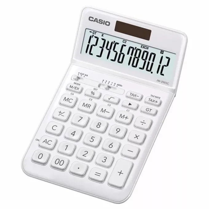 Casio CALC-CAS-JW-200SC-WE