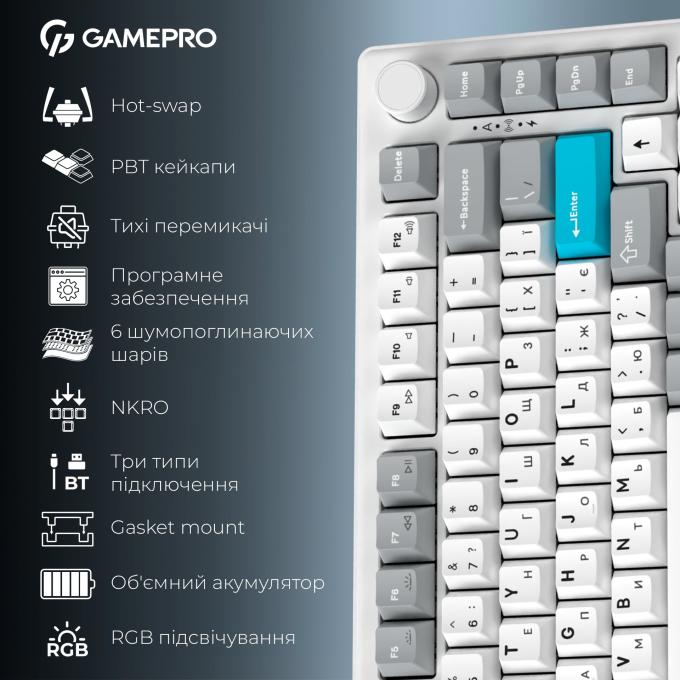 GamePro MK266WH