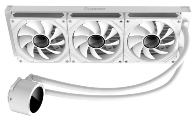 GAMEMAX ICEBURG 360 DIGITAL WH