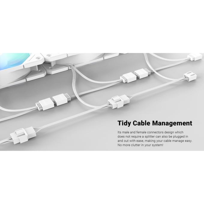 ID-Cooling TF-12025-PRO ARGB TRIO WHITE