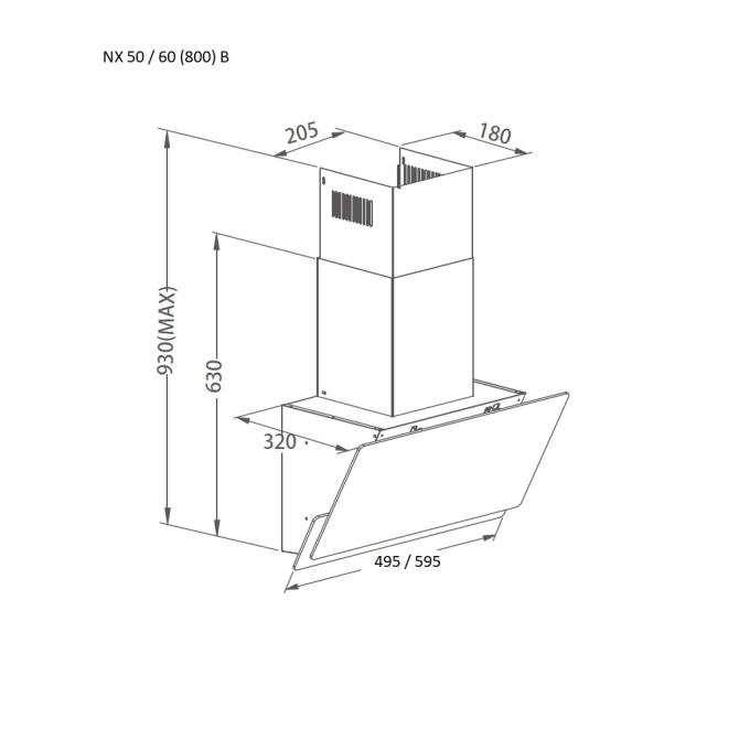 PYRAMIDA NX 60 (800) B GBL
