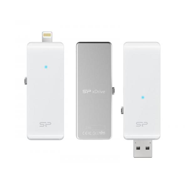 Накопитель Silicon Power 64GB USB/Lightning xDrive Z30 SP064GBLU3Z30V1W