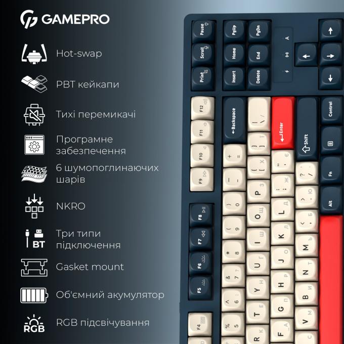 GamePro MK285BL