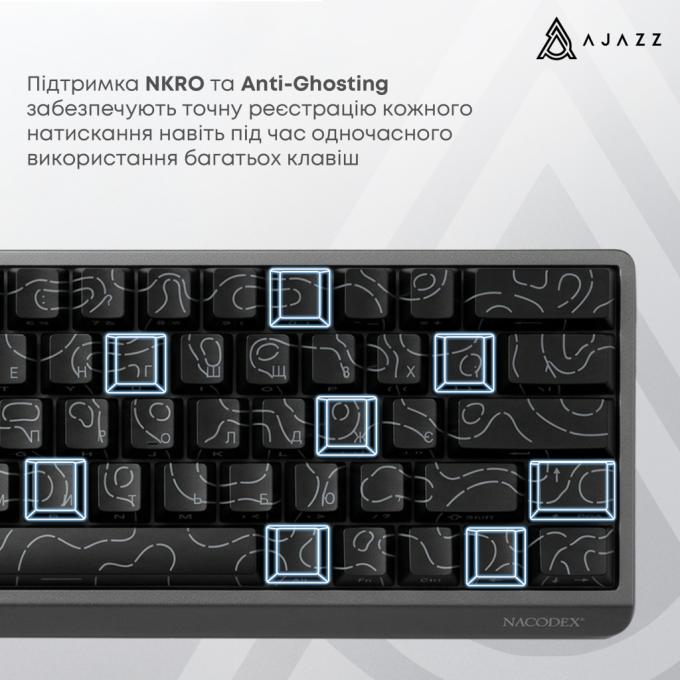 Ajazz NK68-V2-R-S-B