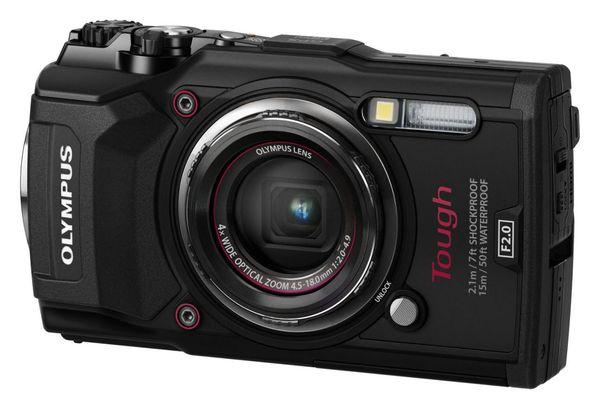 Цифровой фотоаппарат OLYMPUS TG-5 Black (Waterproof - 15m; GPS; 4K; Wi-Fi) V104190BE000