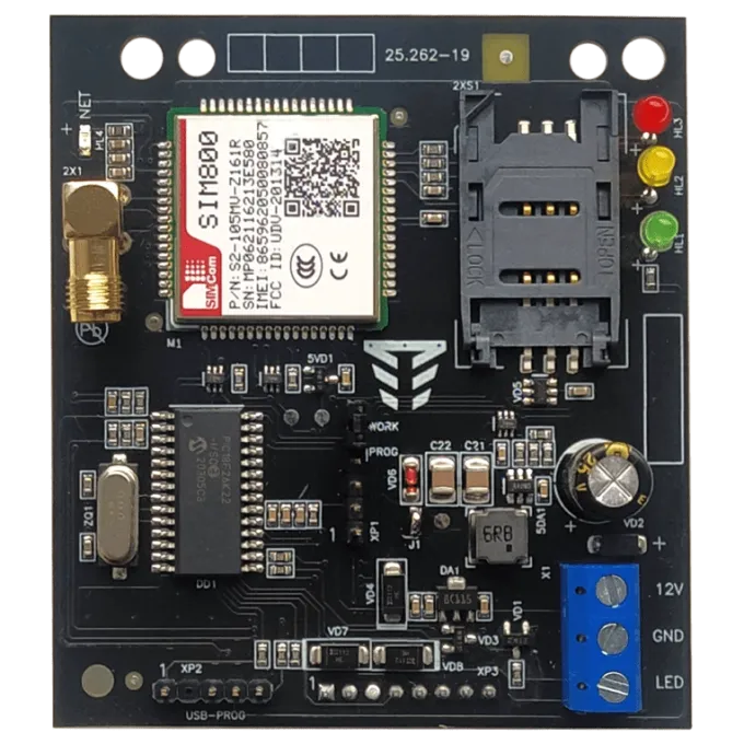 Tiras МЦА-GSM SIM900