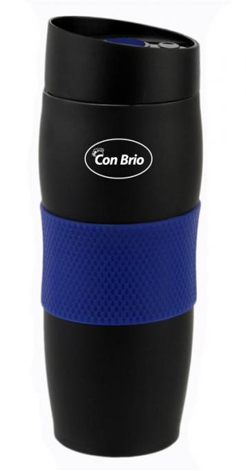 Термокружка Con Brio CB-362 Black/Blue