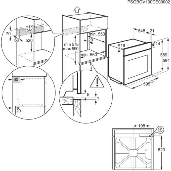 ELECTROLUX LOD8P39Z