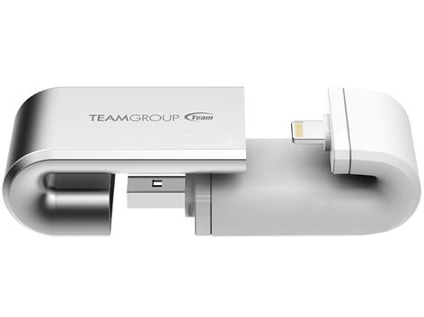 Флeш пам'ять USB 3.0/Lightning 32GB WG02 Silver TEAM GROUP TWG02BGS01
