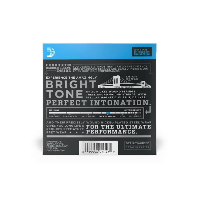 D'Addario EXL140-8