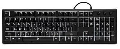 Клавиатура 2E Ares KG 110 2E-KG110UB Black USB