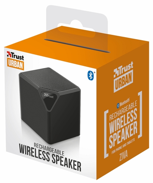 Акустическая система Trust Ziva Wireless Bluetooth Speaker black 21715