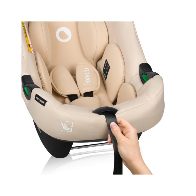Lionelo LO-ASTRID I-SIZE SET BEIGE SAND