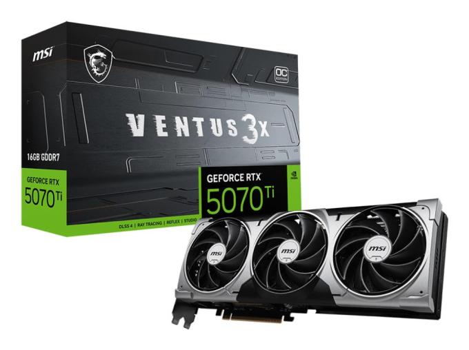 MSI RTX5070TI 16G VEN 3X OC