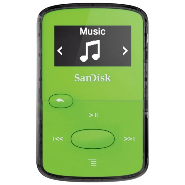 MP3 плеер SanDisk Sansa Clip JAM 8GB Green SDMX26-008G-G46G