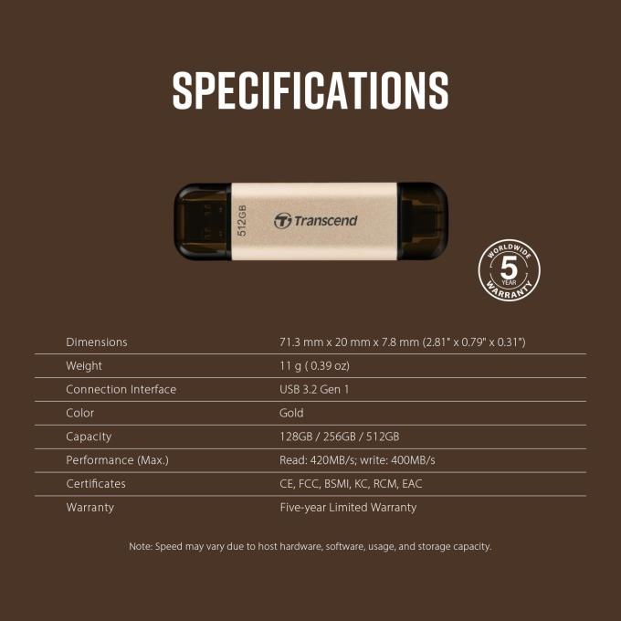 Transcend TS512GJF930C