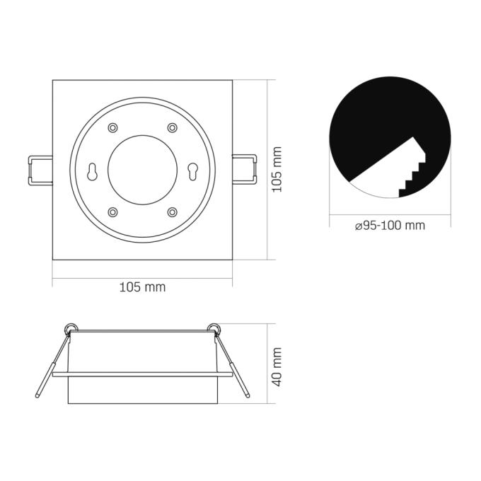 VIDEX VL-SPF33S-W
