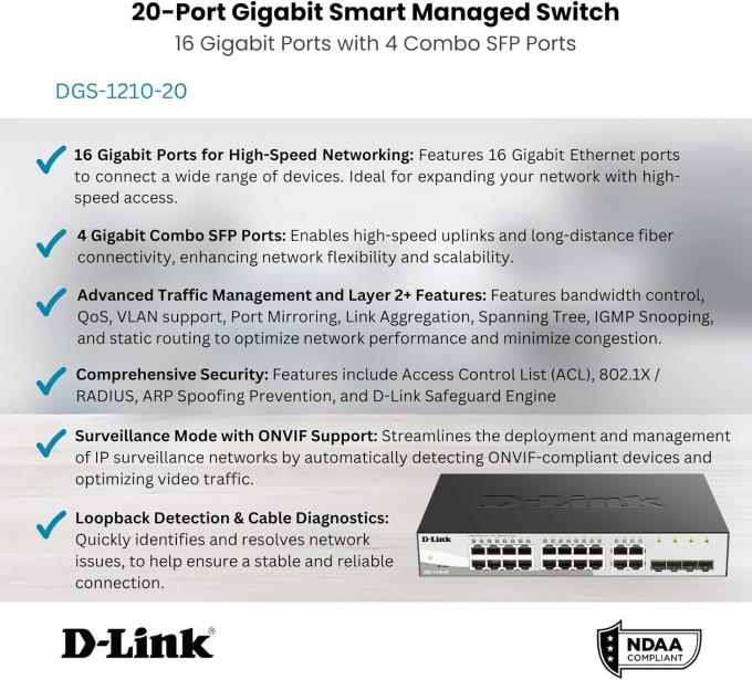 D-Link DGS-1210-20