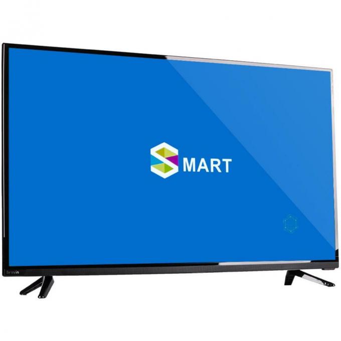 Телевизор Bravis UHD-40E6000 Smart + T2 black